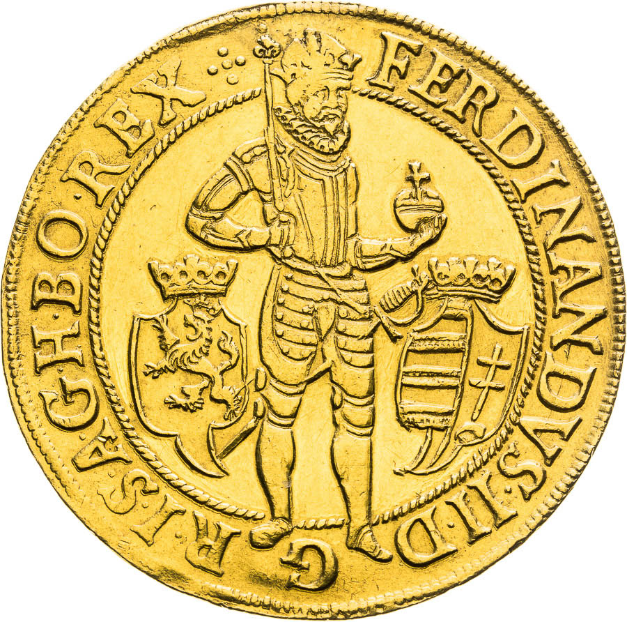 10 Ducats 1629 - front