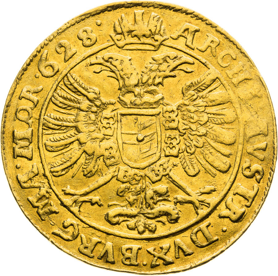 2 Ducats 1628 - back