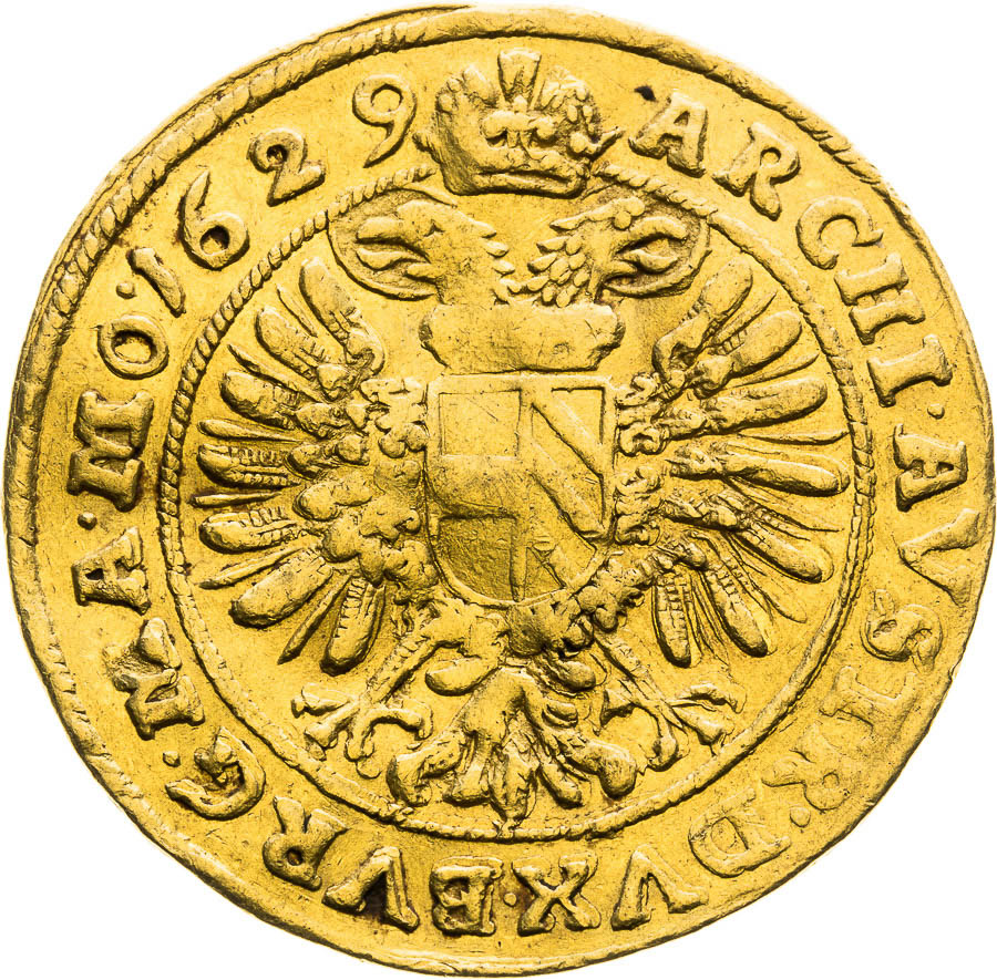 2 Ducats 1629 - back