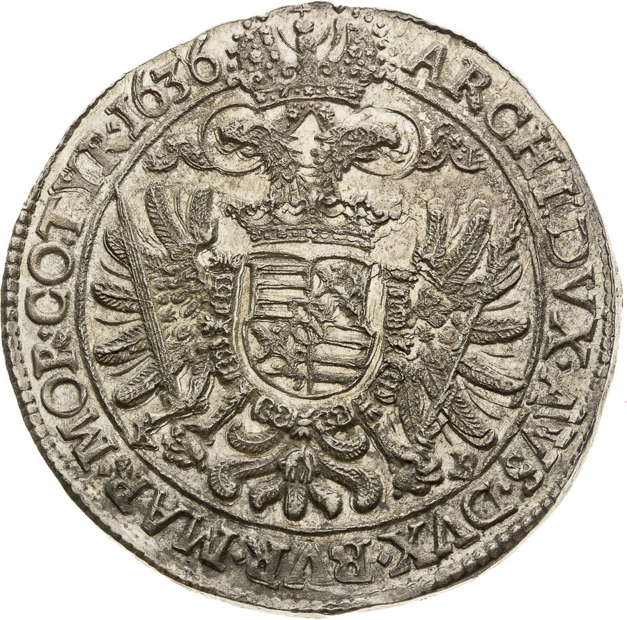 Thaler 1636 - back