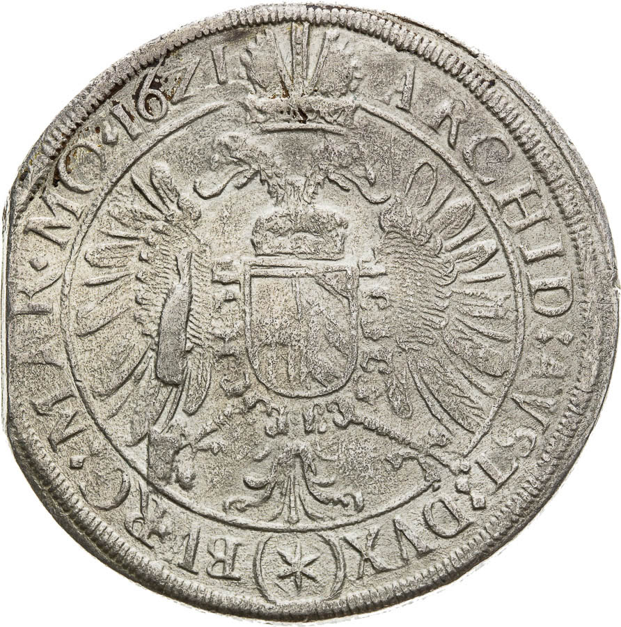 120 Kreutzer 1621 - back