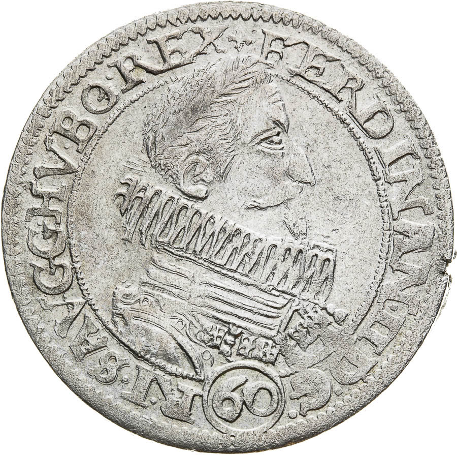 60 Kreutzer 1621 - front