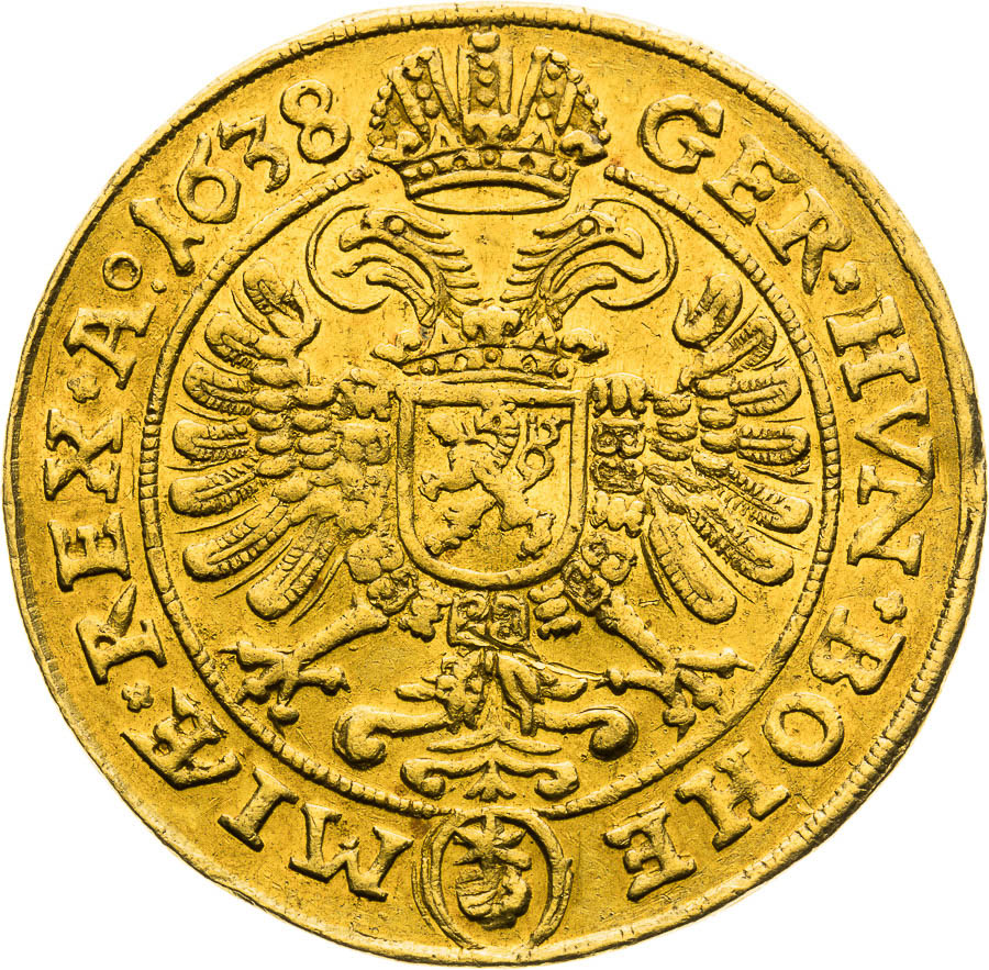 2 Ducats 1638 - back