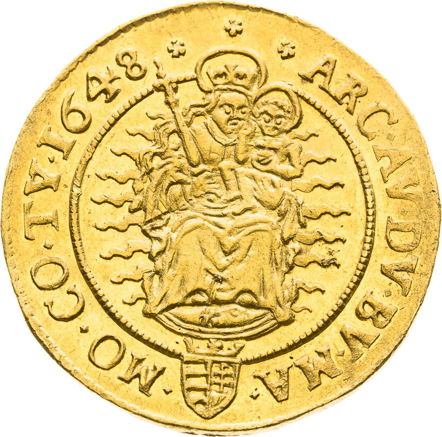2 Ducats 1648 - back