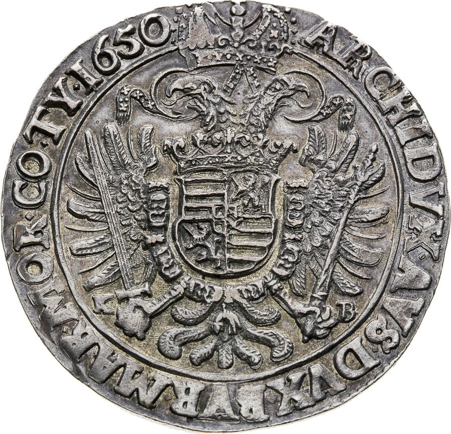 Thaler 1650 - back