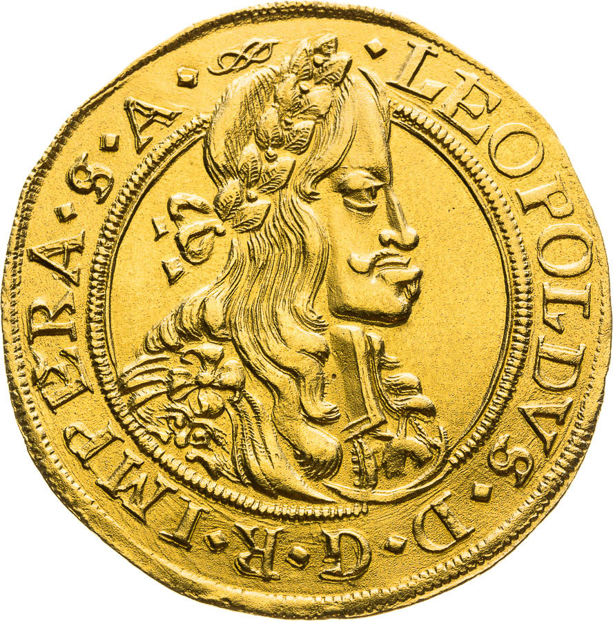 5 Ducats 1675 - front