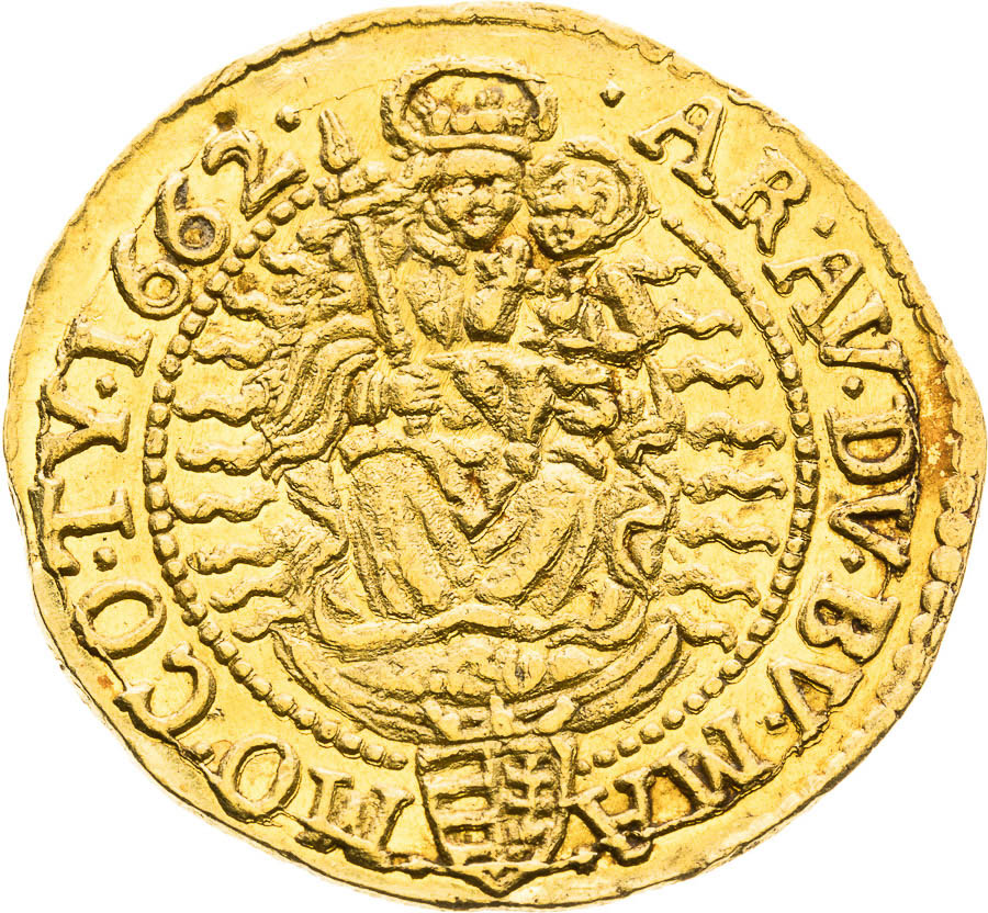 Ducat 1662 - back