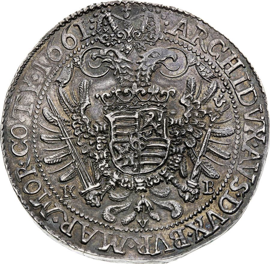 Thaler 1661 - back
