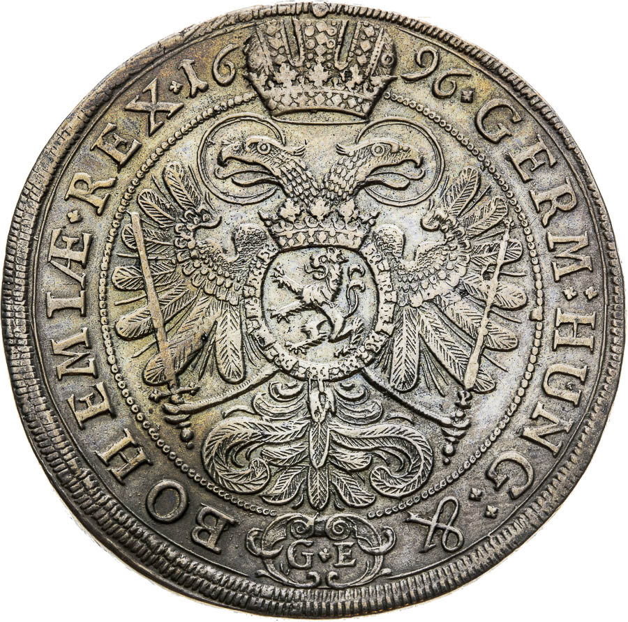 Thaler 1696 - back