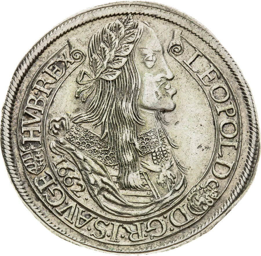 1/2 Thaler 1662 - front