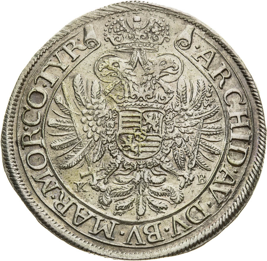 1/2 Thaler 1662 - back