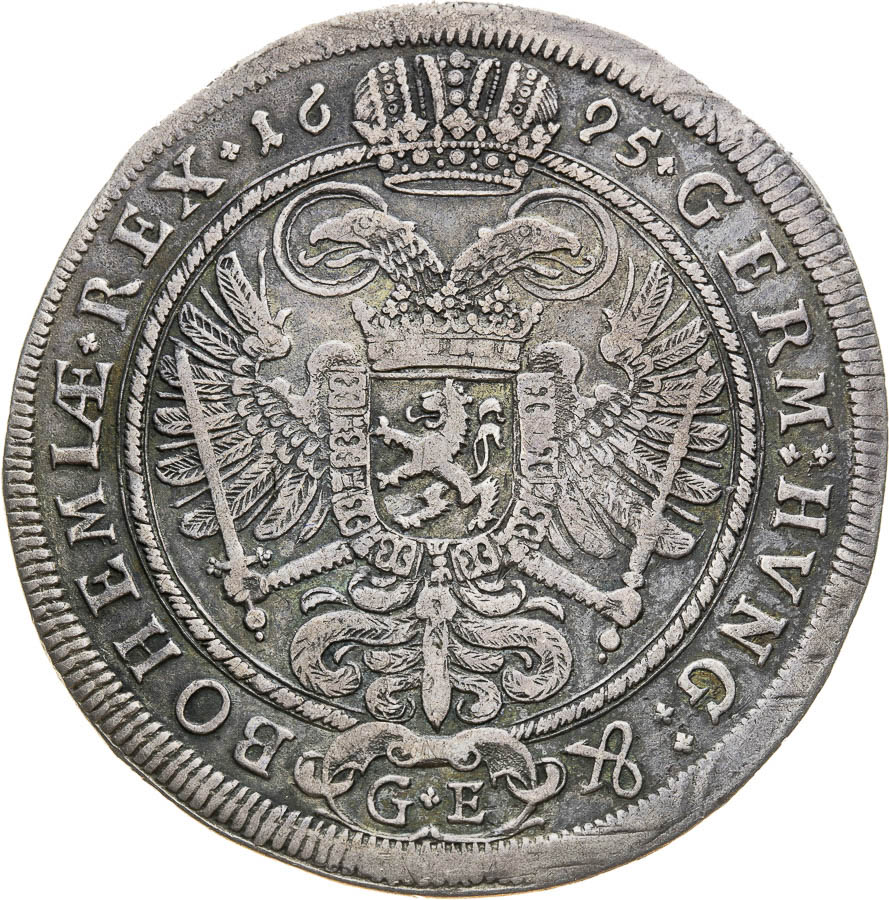 1/2 Thaler 1695 - back