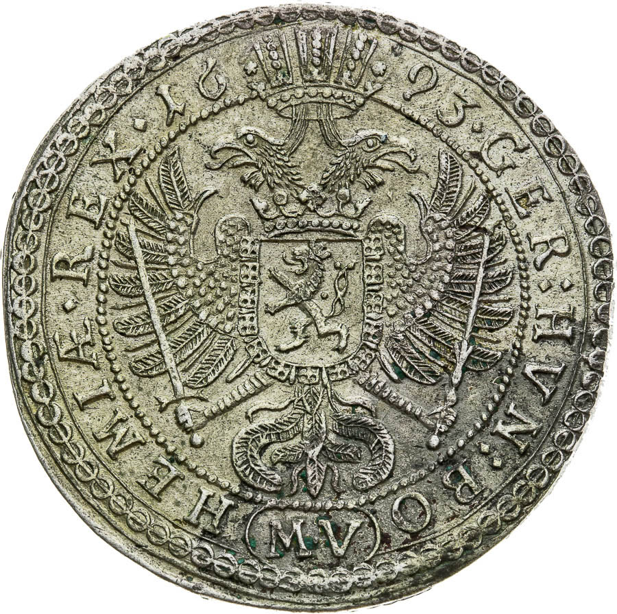 XV Kreutzer 1693 - back