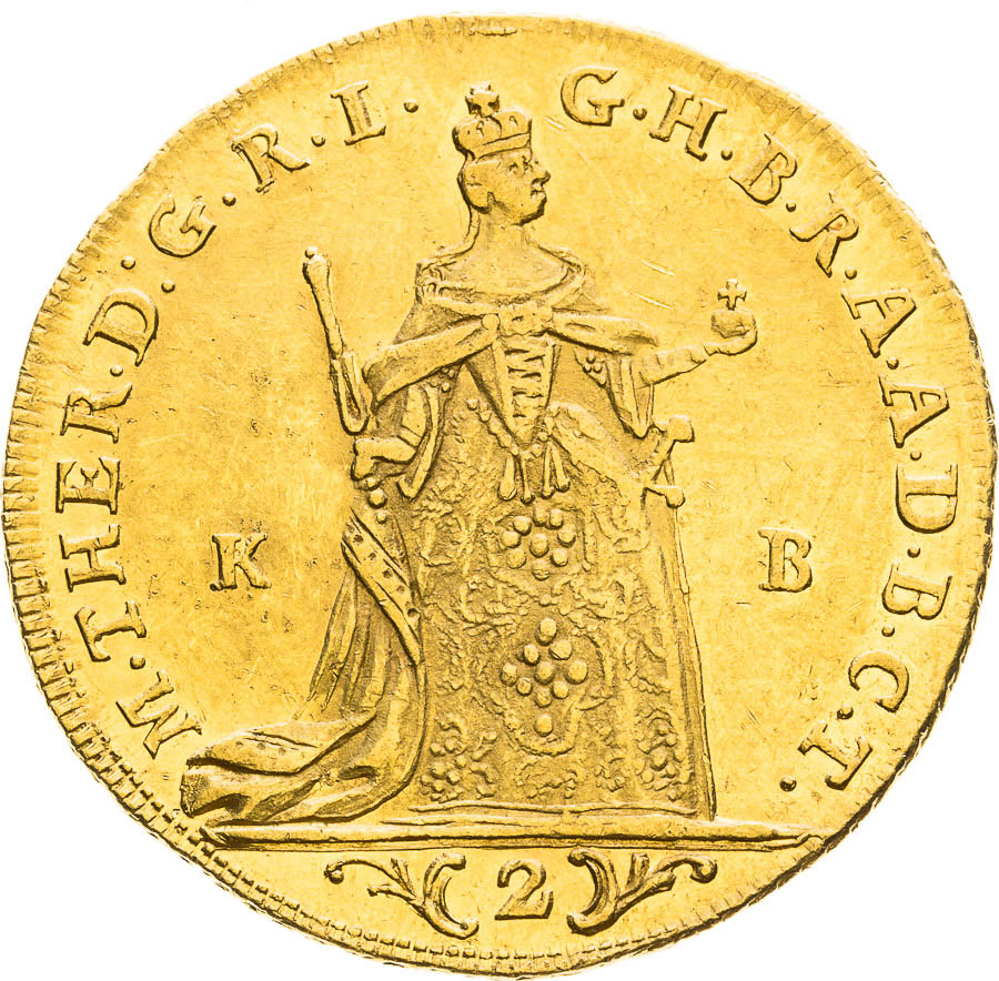 2 Ducats 1765 - front