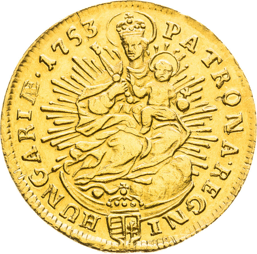 Ducat 1753 - back