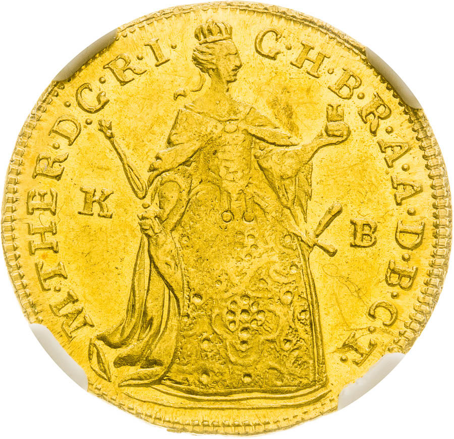 Ducat 1760 - front