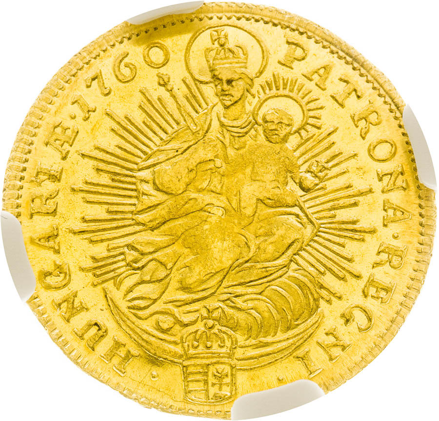 Ducat 1760 - back