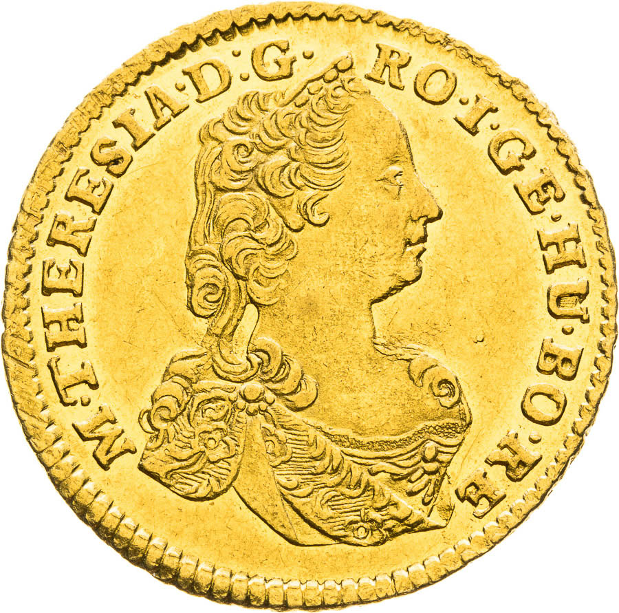 Ducat 1763 - front