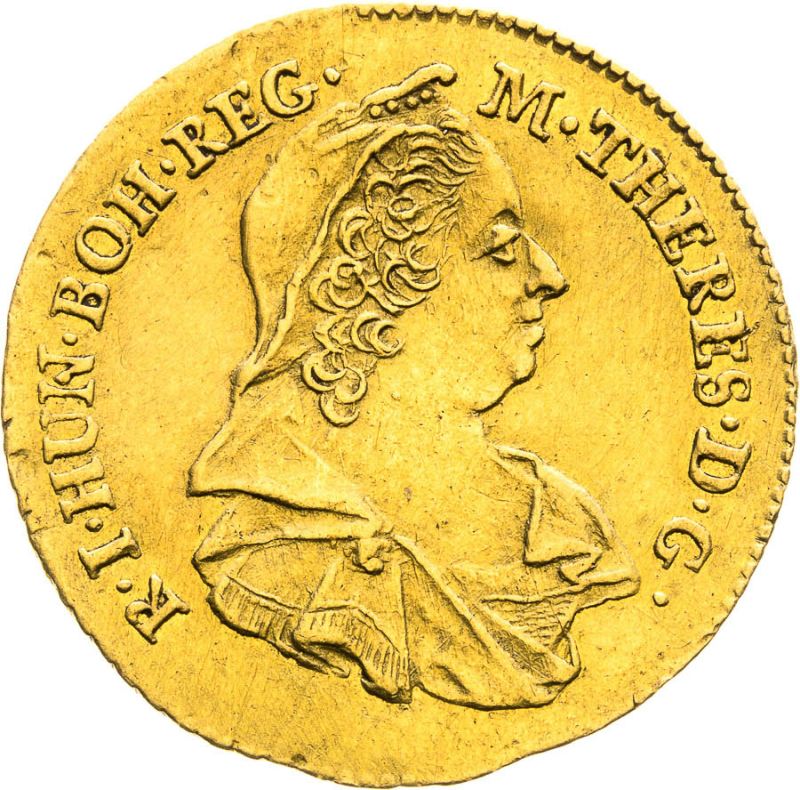 1/2 Ducat 1770 - front
