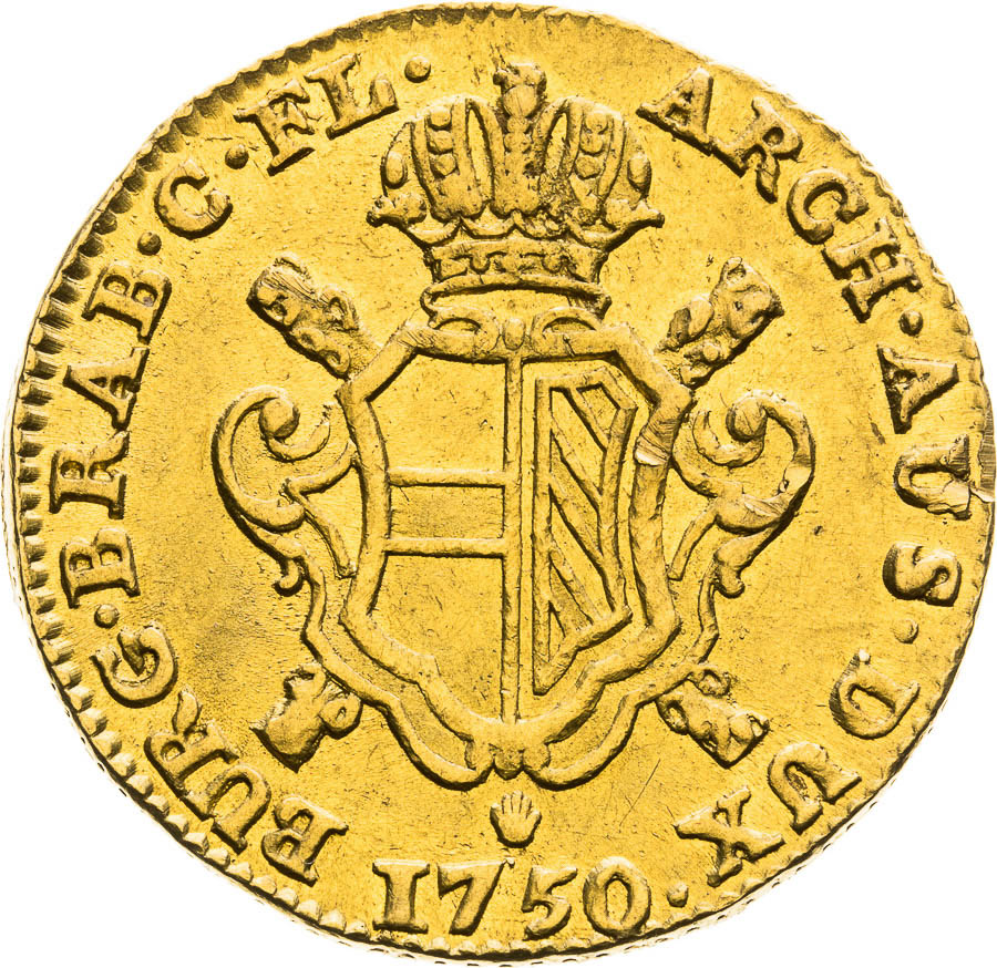 Souverain d'Or 1750 - back