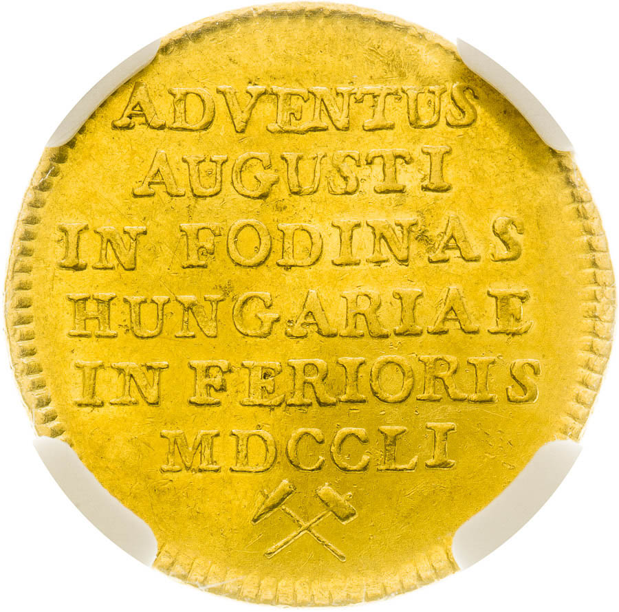 Gold Token 1751 - back
