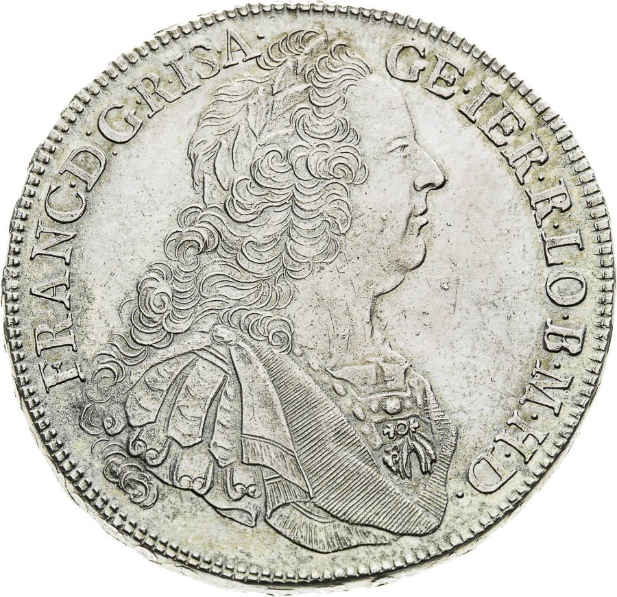 Thaler 1762 - front