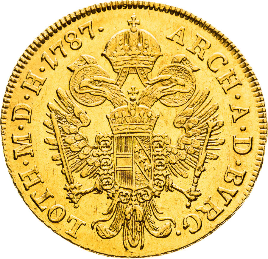 Ducat 1787 - back