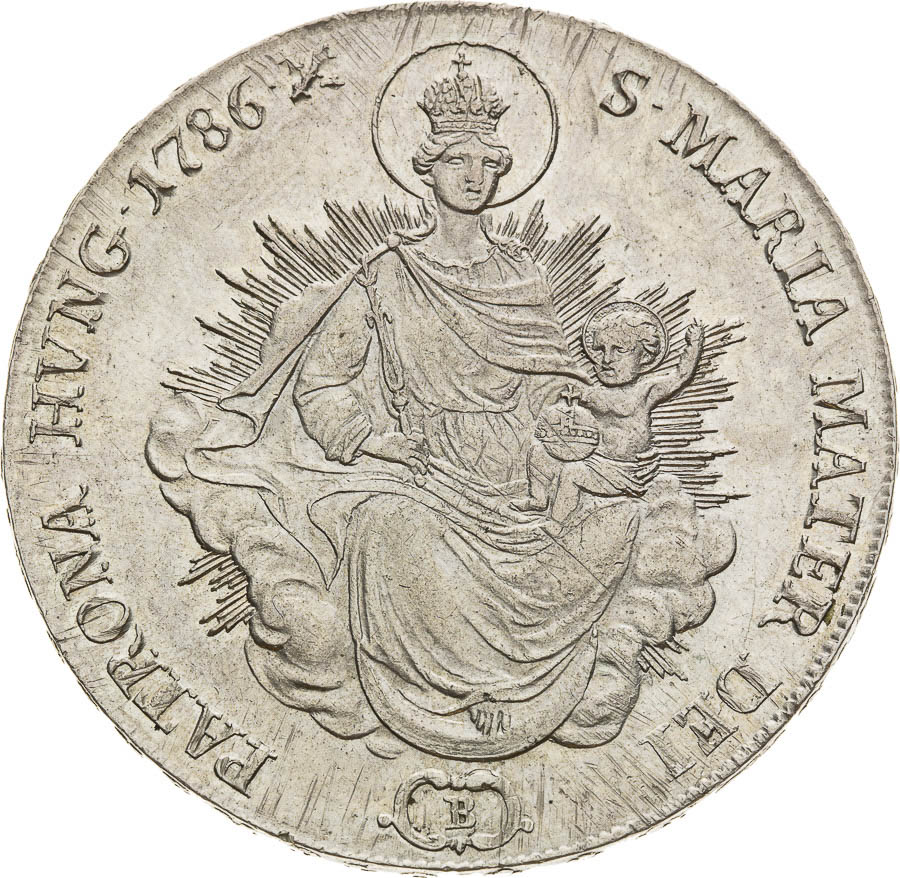 Thaler 1786 - back