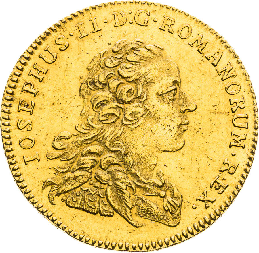 Gold medal 1764 (2 Ducats) - front