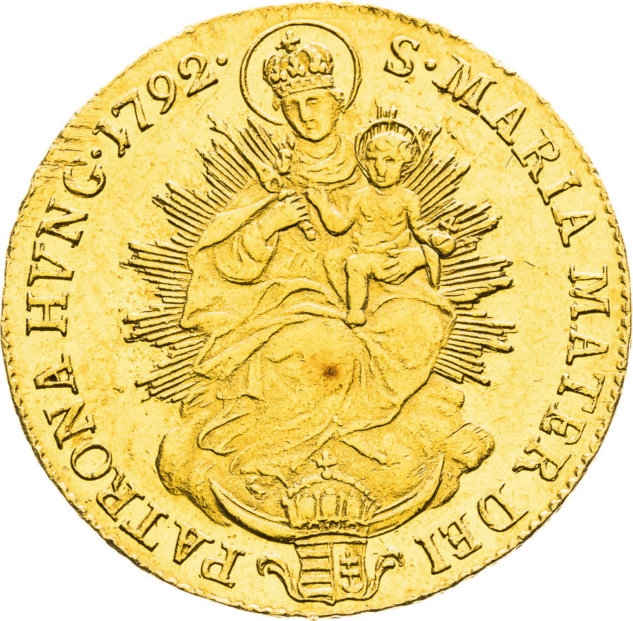 Ducat 1792 - back