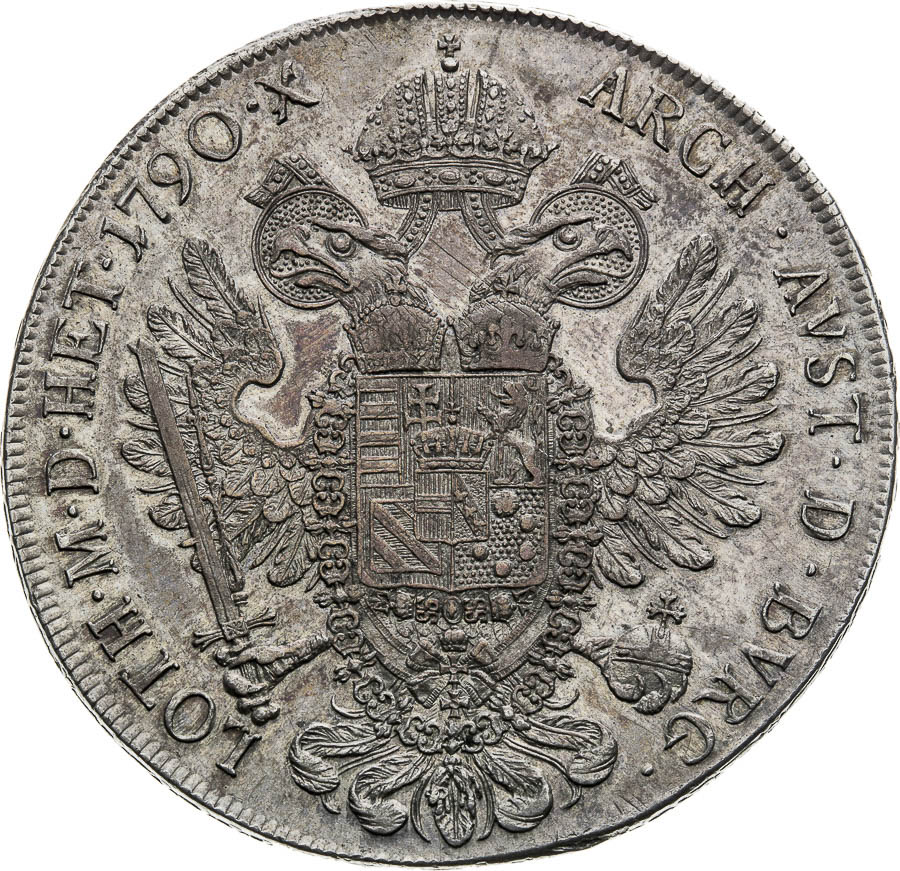 Thaler 1790 - back