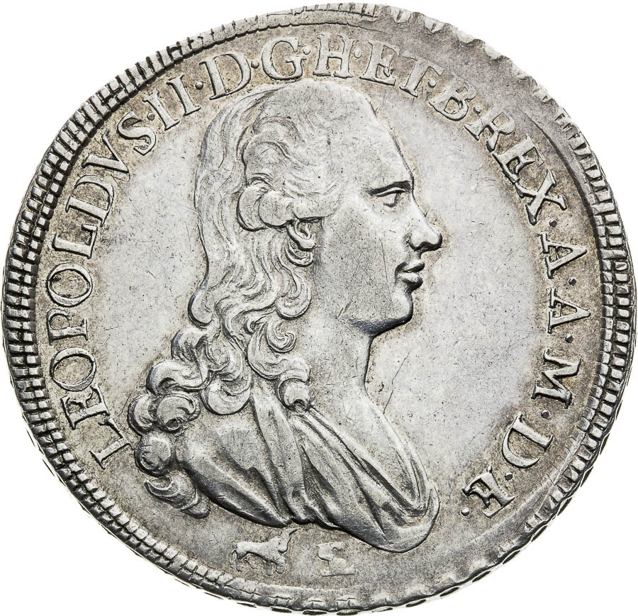 1/2 Francescone 1790 - front