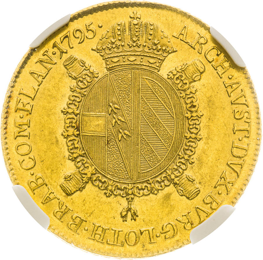 Souverain d'Or 1795 - back