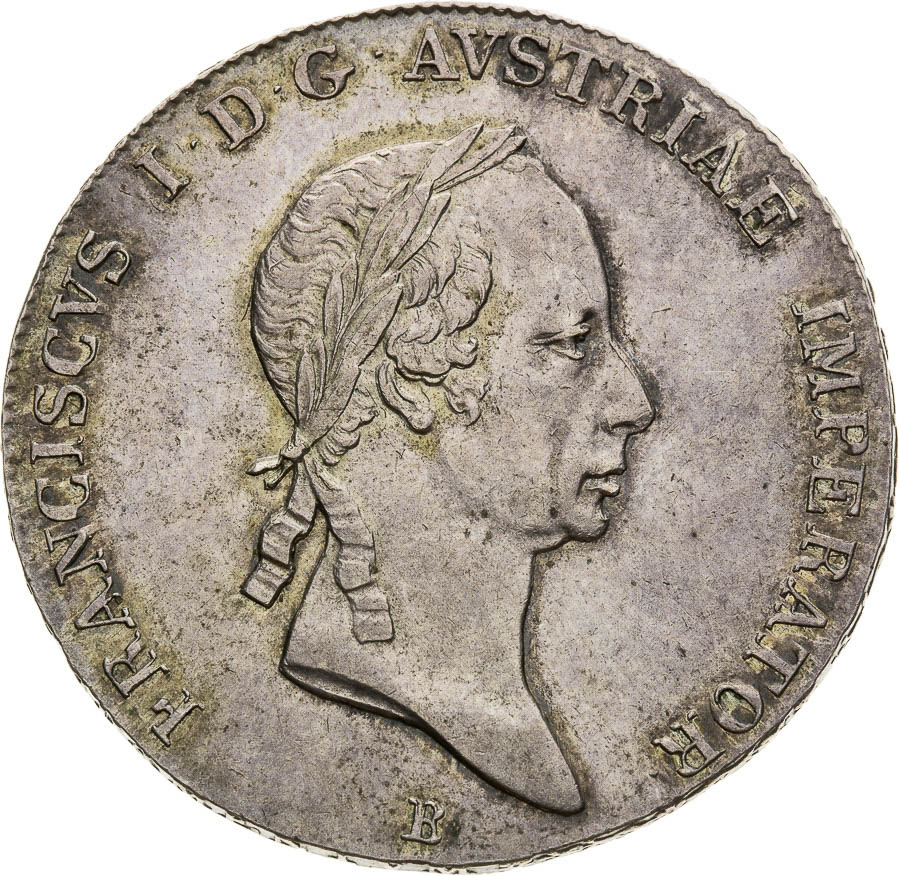 1/2 Thaler 1825 - front