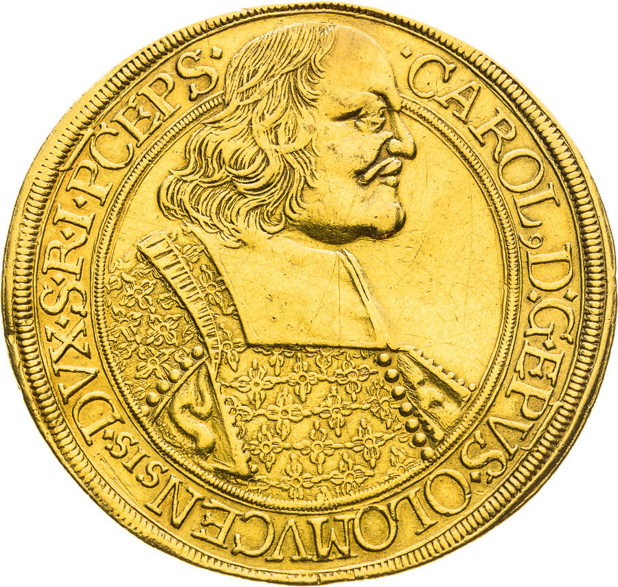 5 Ducats 1678 - front