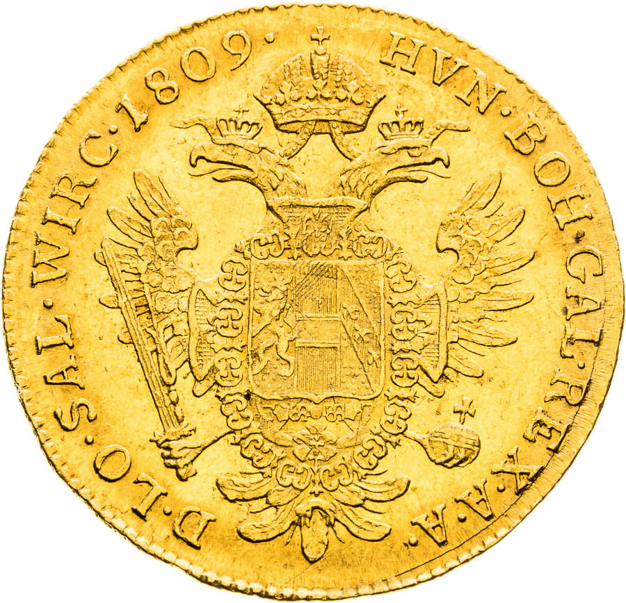 Ducat 1809 - back