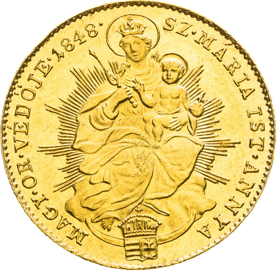 Ducat 1848 (revolution) - back