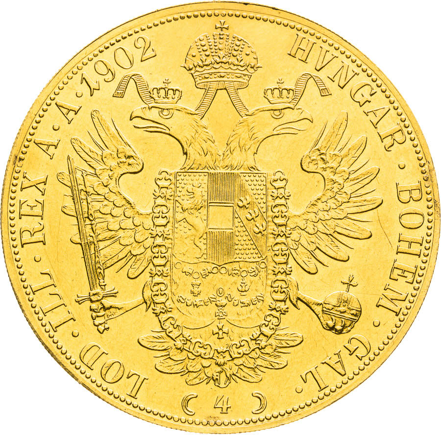 4 Ducats 1902 - back