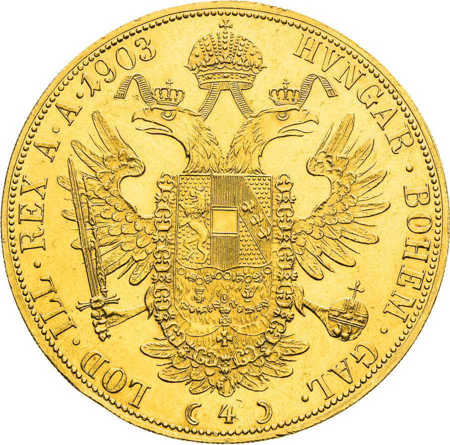 4 Ducats 1903 - back