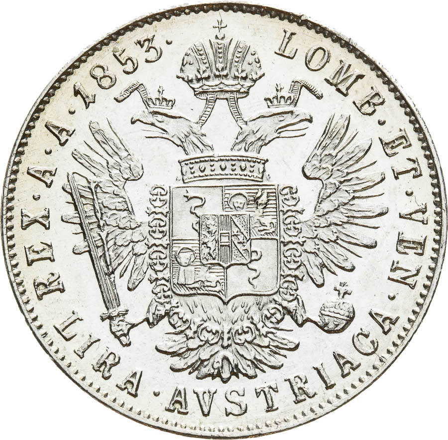 Lira 1853 - back