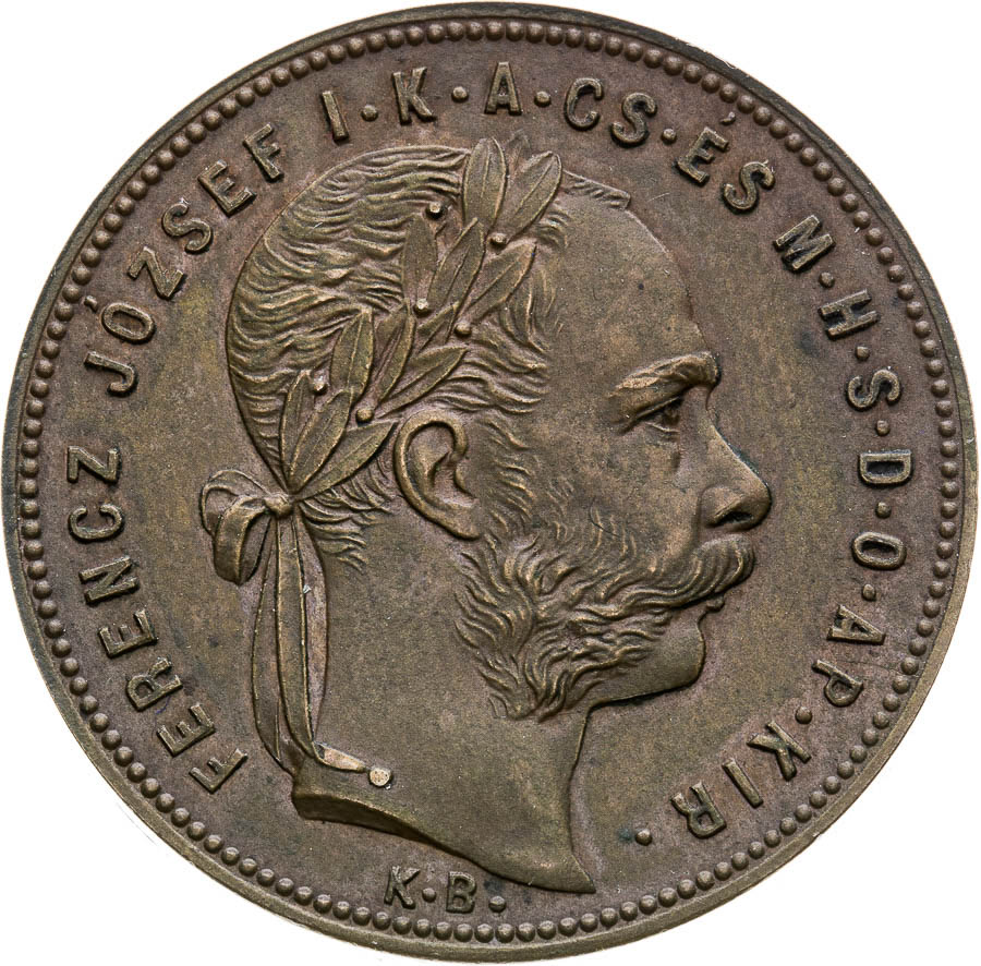 Schemnitz Gulden 1878 - front