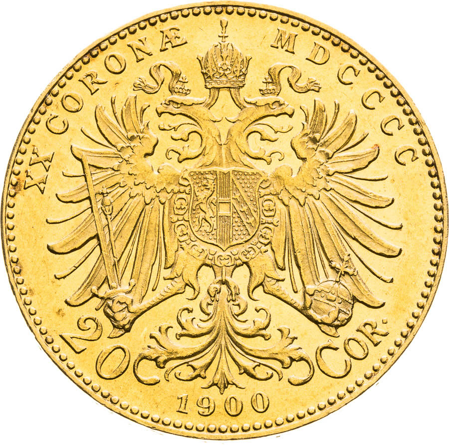 20 Corona 1900 - back
