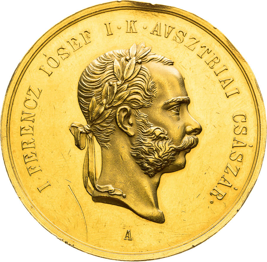 Gold Medal 1867 (15 Ducats) - front