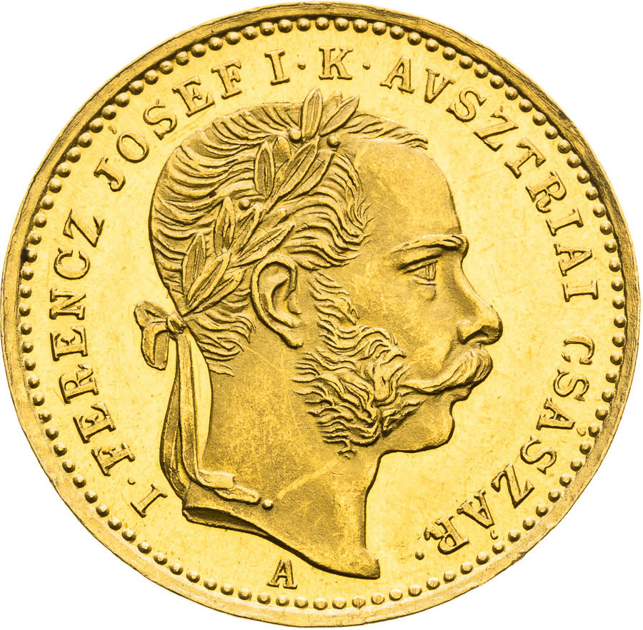 Gold Token 1867 (Ducat) - front