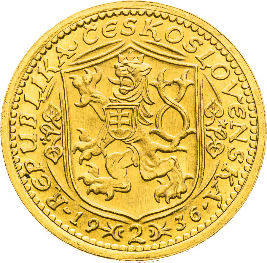 2 Ducats 1936 - front