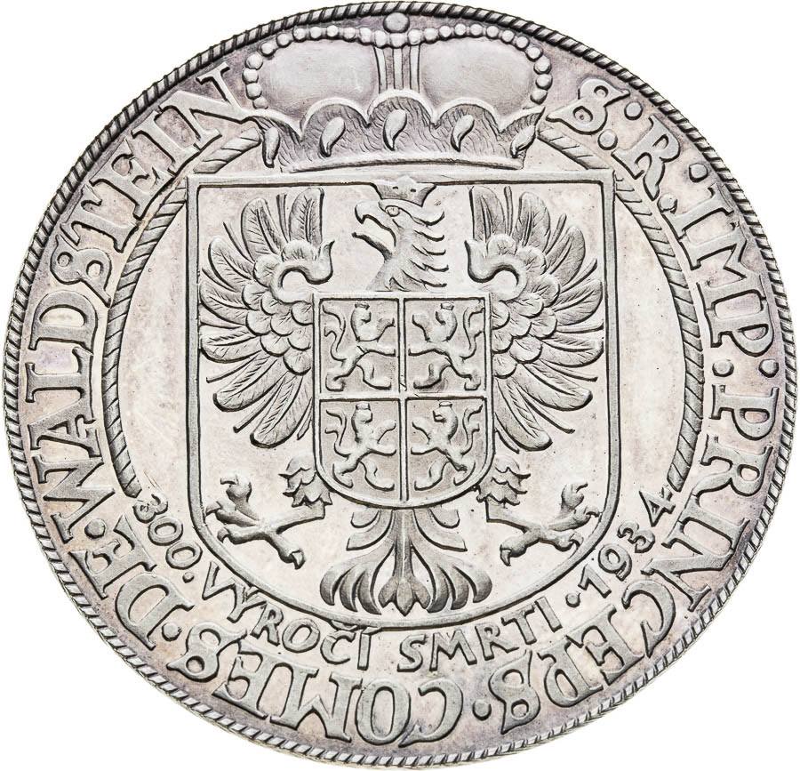Silver Medal 1934 (glossy version) - back