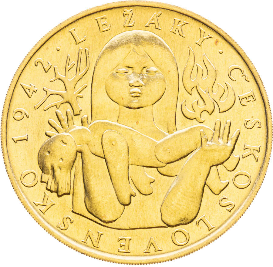 Set of gold Medals 1972 (4 pcs) - back