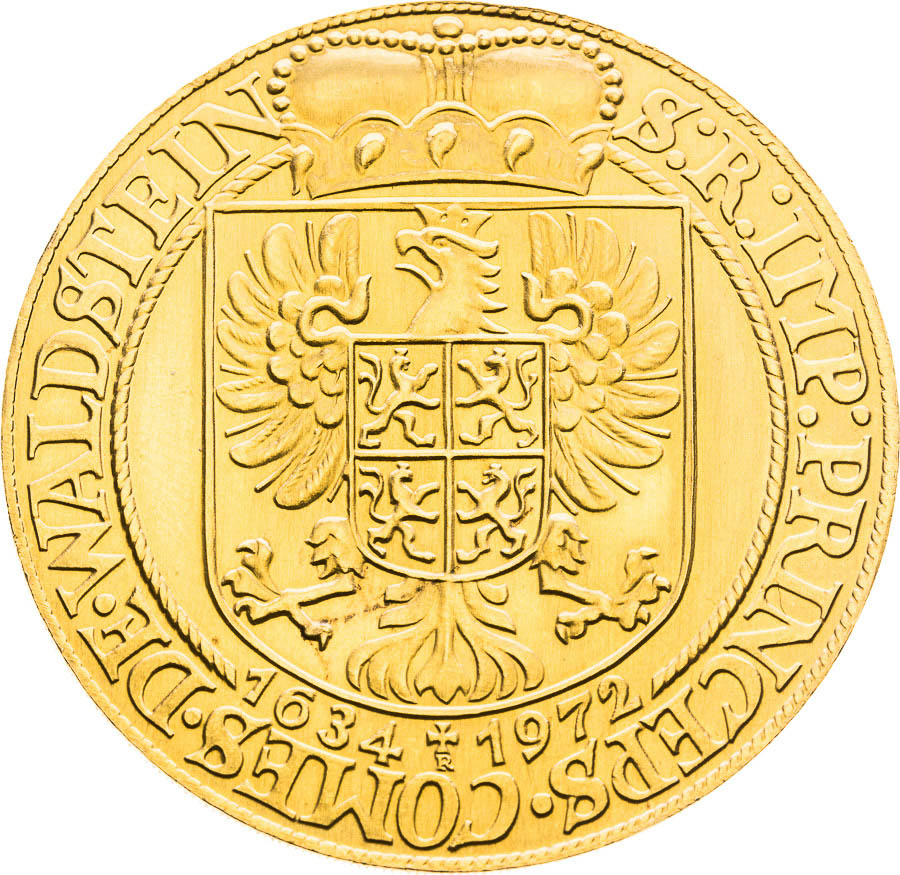 Gold Medal 1972 (10 Ducats) - back