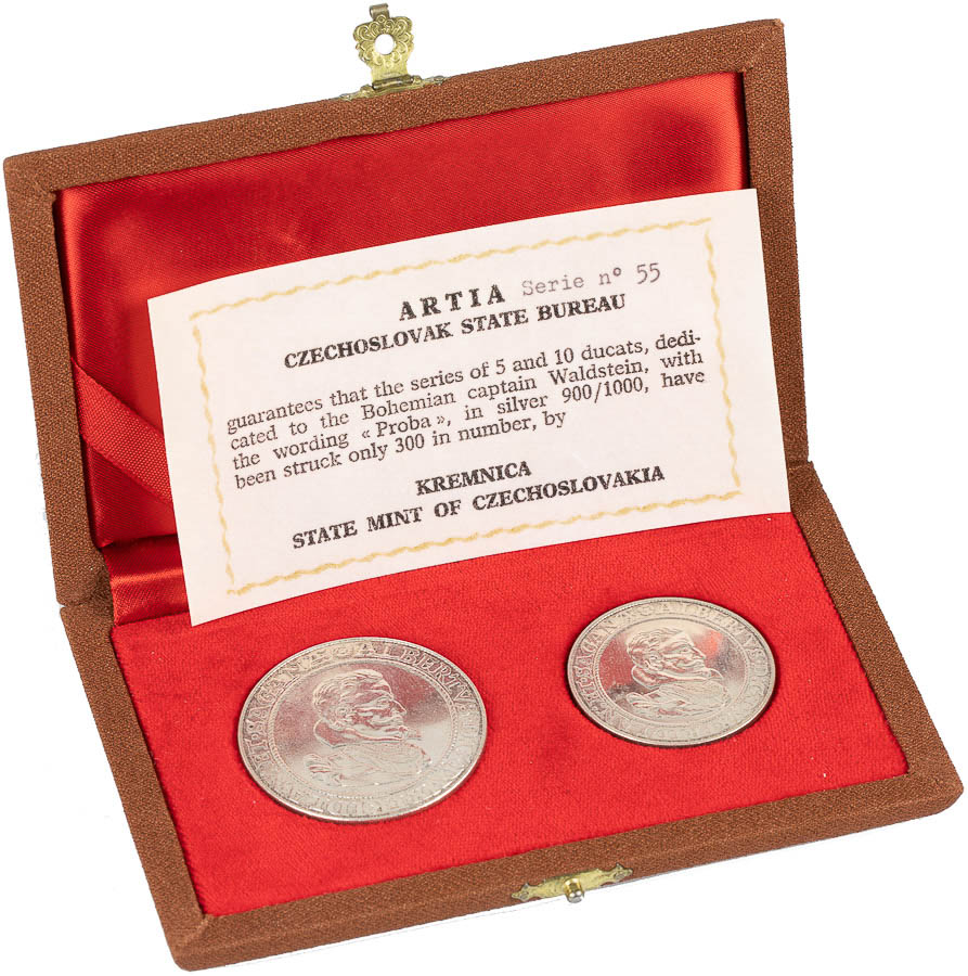 Silver Medals 1972 (2 pcs) - front