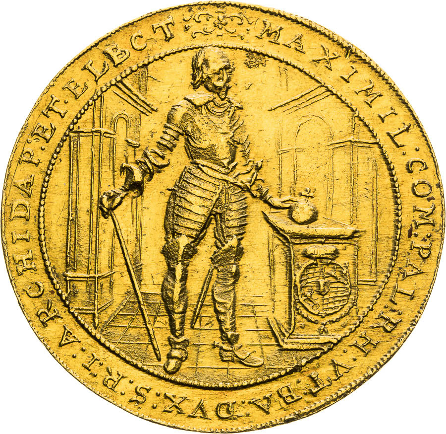 5 Ducats 1640 - front
